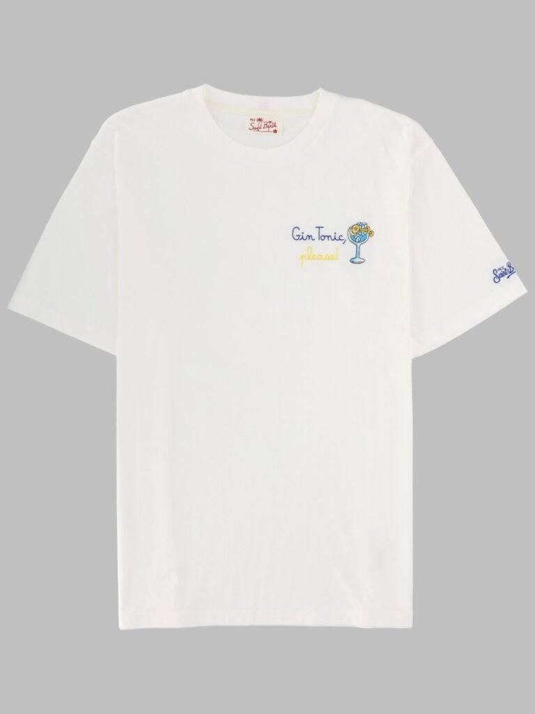 T-SHIRT CON RICAMO
