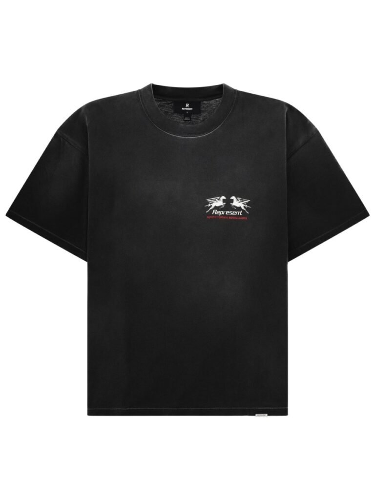 T-SHIRT CON STAMPA "24 HOUR SERVICE"