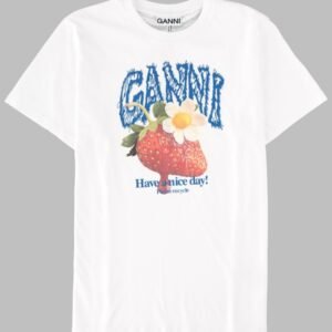 T-SHIRT CON STAMPA FRAGOLA
