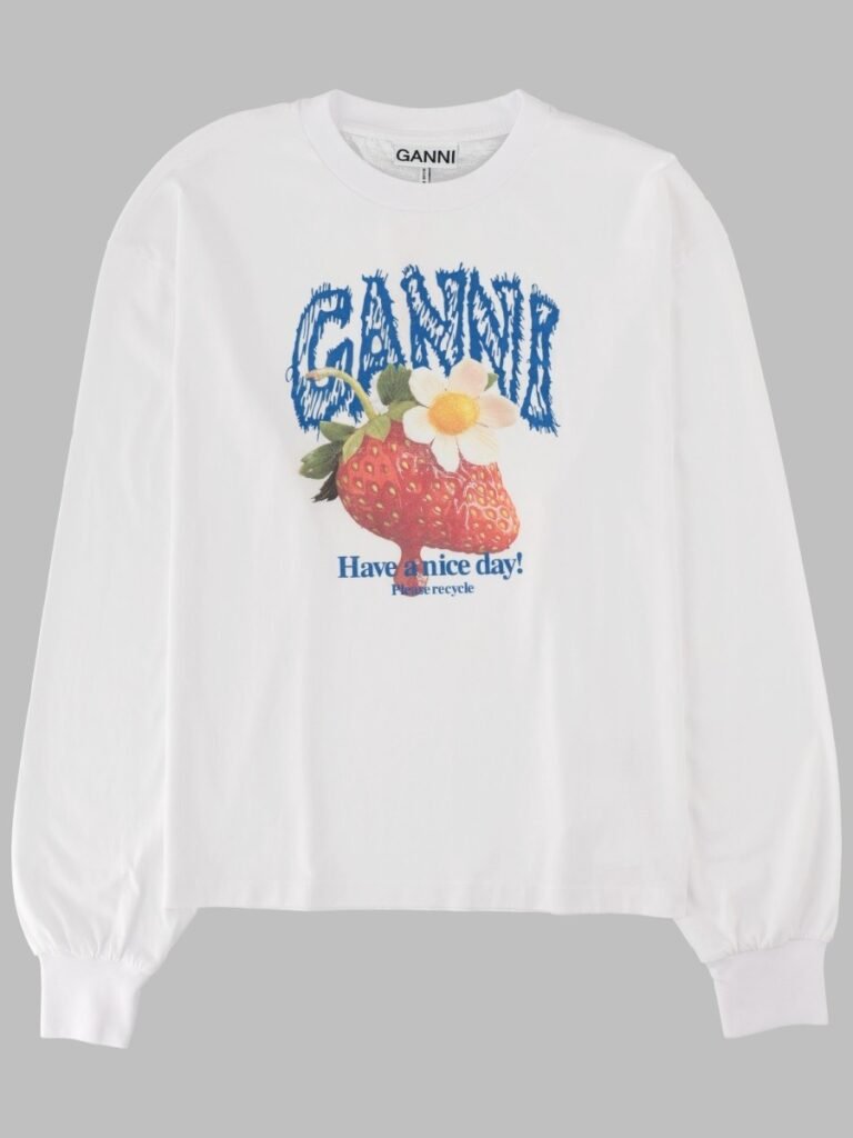 T-SHIRT CON STAMPA "STRAWBERRY"