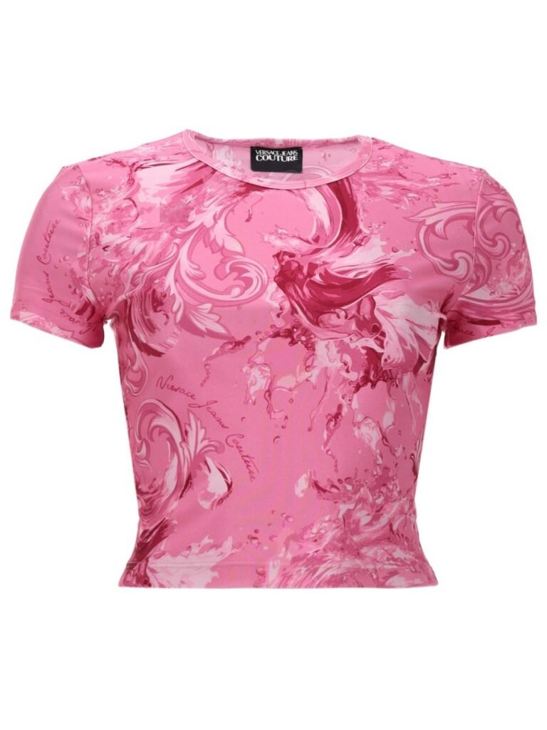 T-SHIRT CON STAMPA "WAVE"