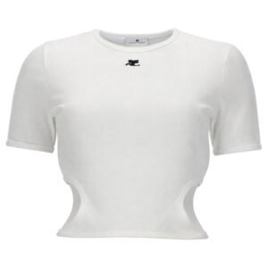 T-SHIRT "CUT OUT" CON LOGO