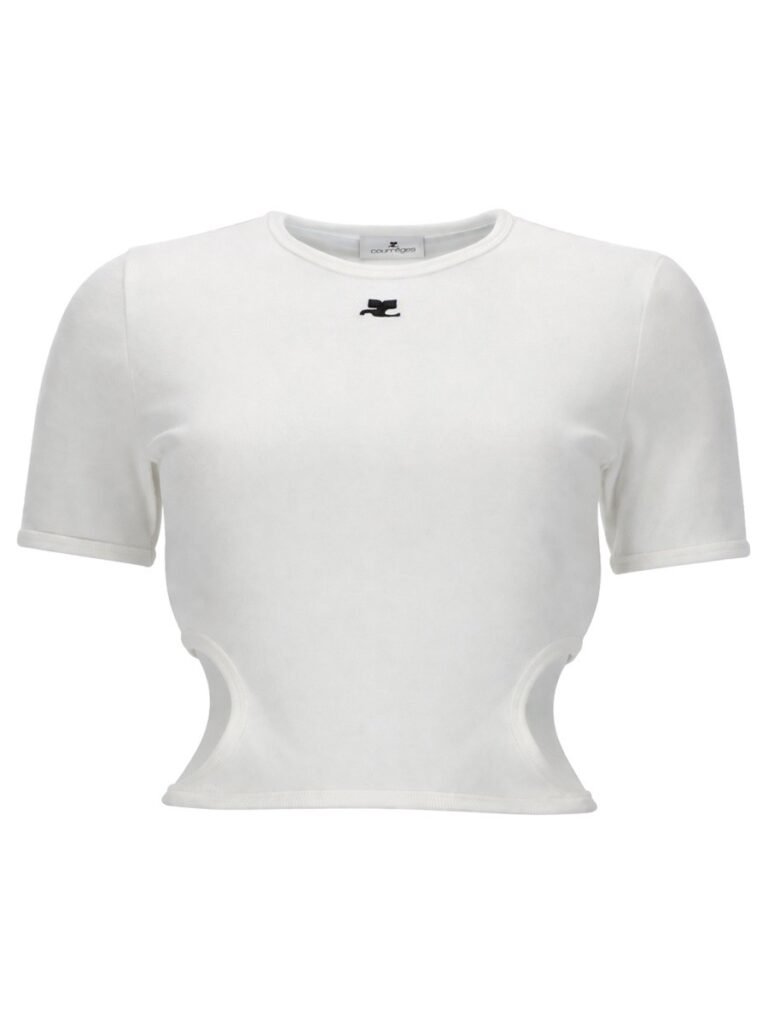 T-SHIRT "CUT OUT" CON LOGO