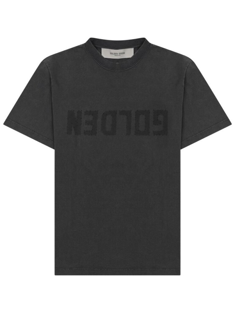 T-SHIRT IN JERSEY DISTRESSED CON LOGO