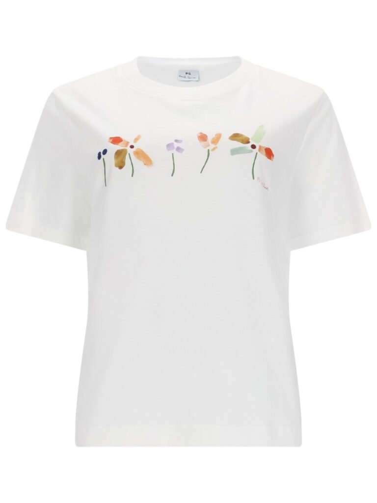 T-SHIRT "ROW OF FLOWERS"