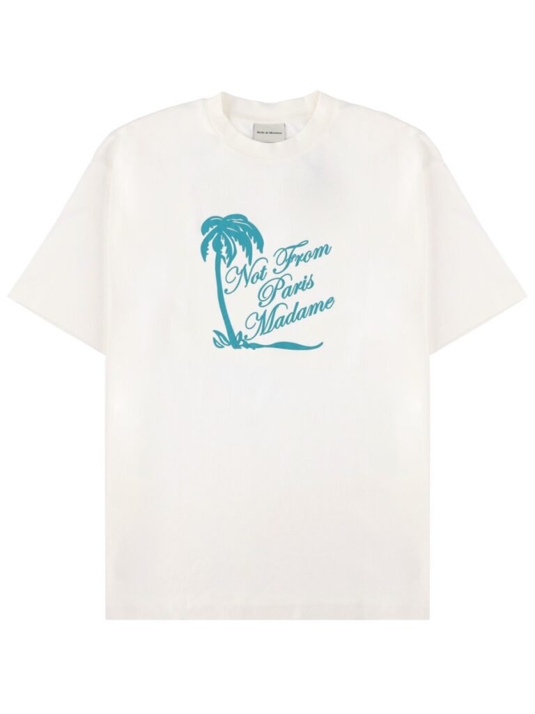T-SHIRT "SLOGAN PALMIERS"