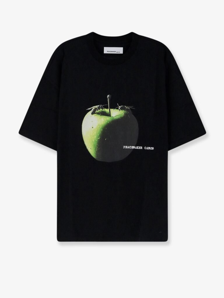 T-shirt with Apple print