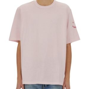 T-SHIRT WITH EMBROIDERY PS HAPPY