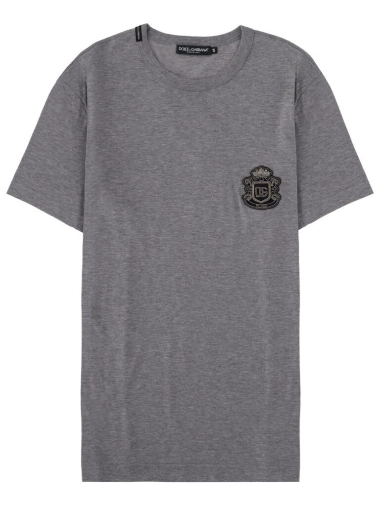 T-SHIRT WITH HERALDIC LOGO