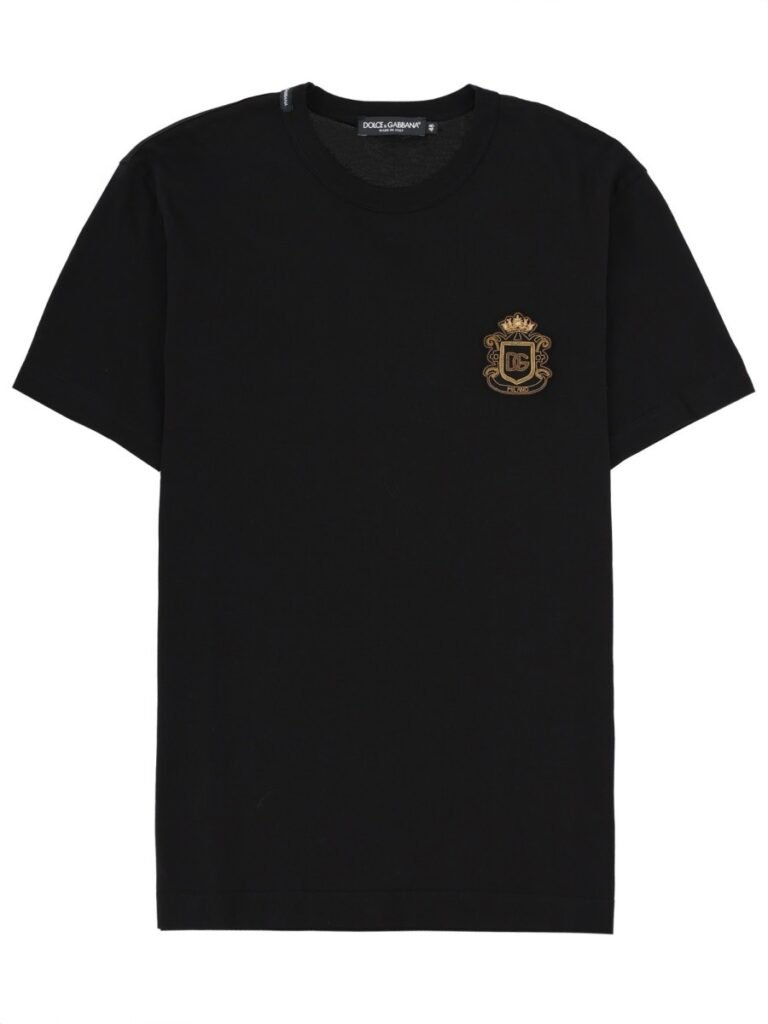 T-SHIRT WITH HERALDIC LOGO