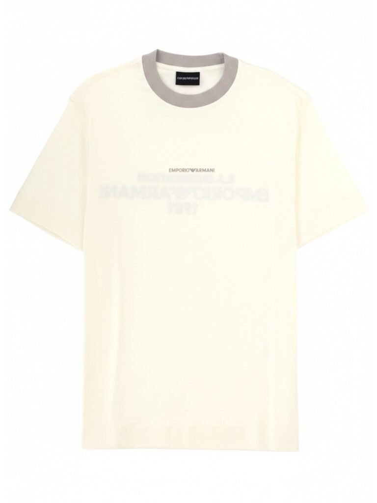 T-SHIRT WITH LOGO AND EMBROIDERY