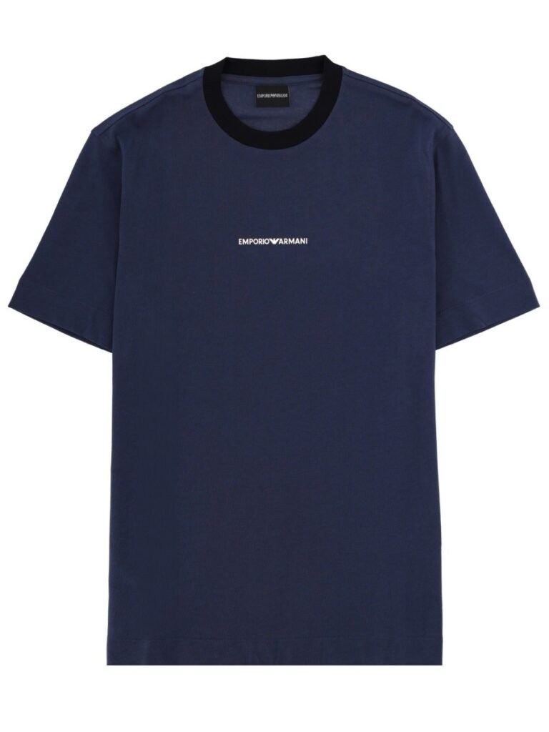 T-SHIRT WITH LOGO AND EMBROIDERY