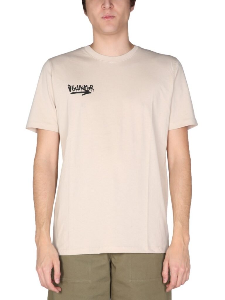 T-SHIRT WITH LOGO PRINT