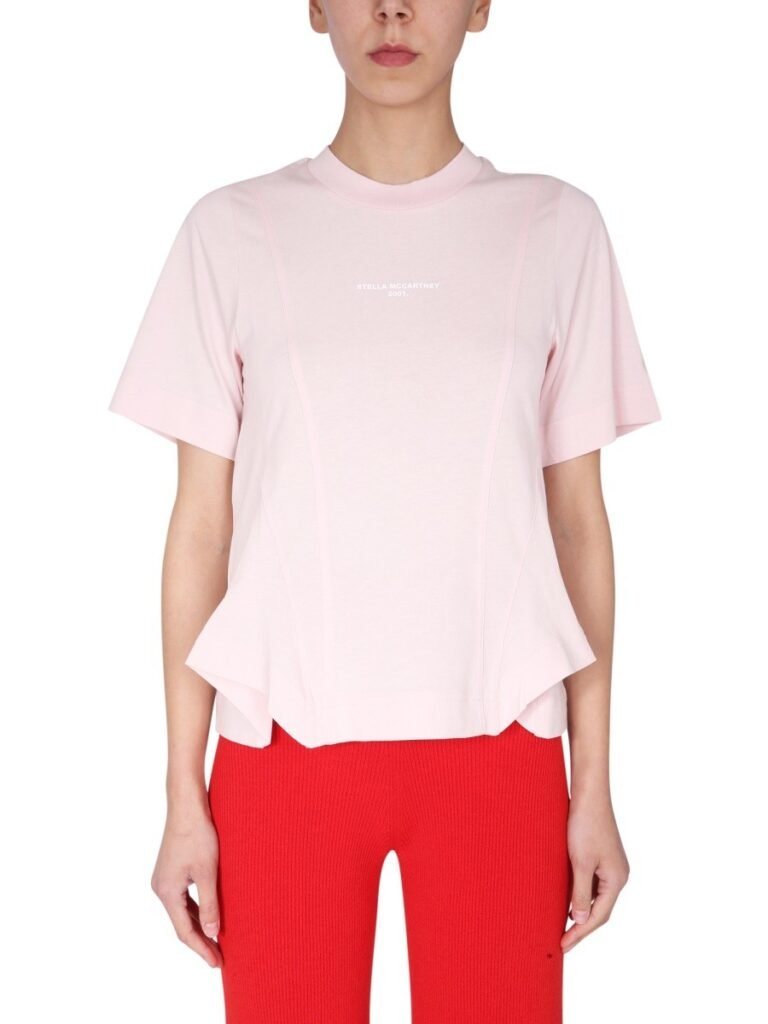 T-SHIRT WITH LOGO PRINT