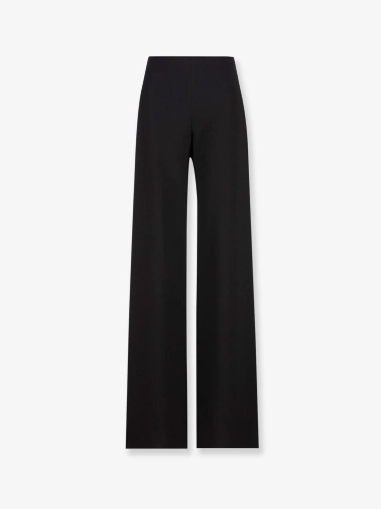 Technical stretch wool trousers