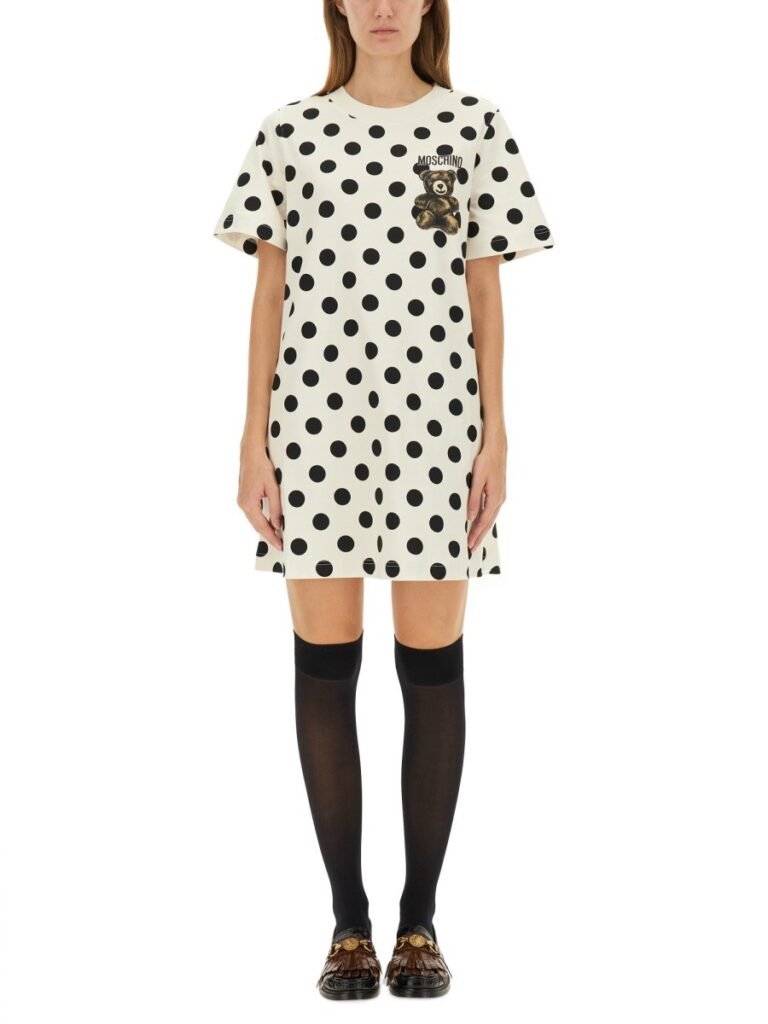 "TEDDY POLKA DOTS" DRESS