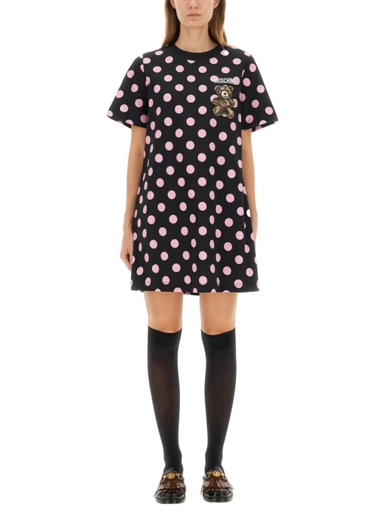 "TEDDY POLKA DOTS" DRESS
