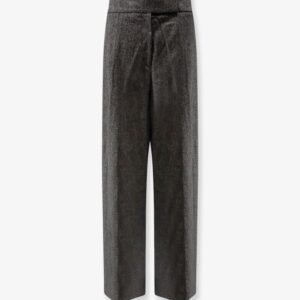 Telda viscose and virgin wool trousers