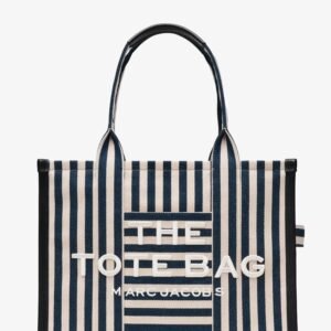 The Large Tote canvas handbag with front embroidered logo