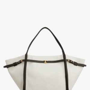 Tim canvas and leather Medium Shopping Bag