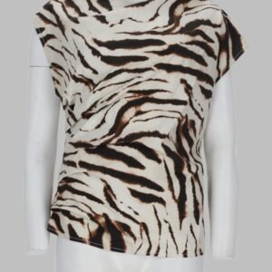 TOP CON STAMPA ANIMALIER