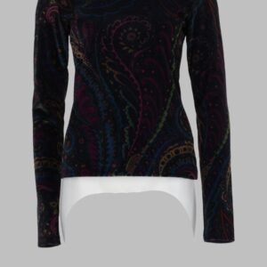 TOP CON STAMPA PAISLEY