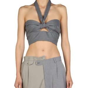 TOP WITH CROSSED STRAPS