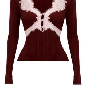 TOP WITH LACE DETAILS