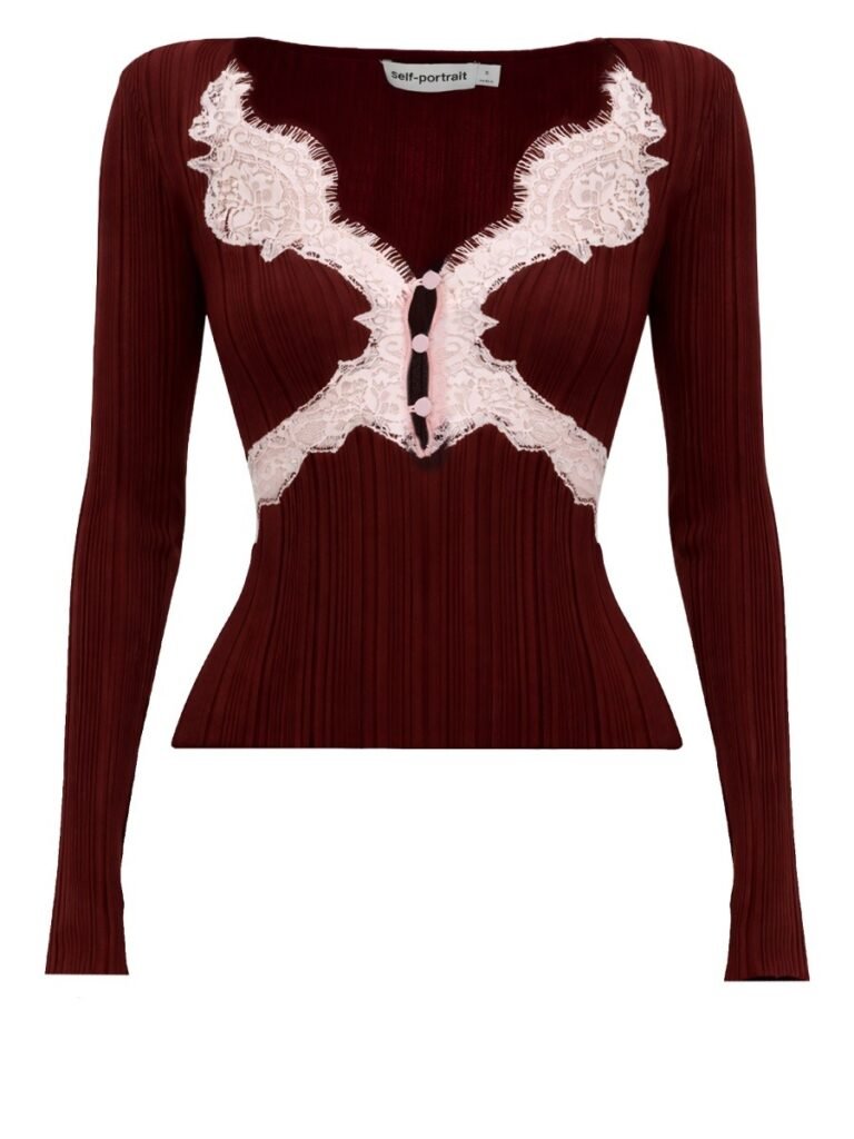 TOP WITH LACE DETAILS