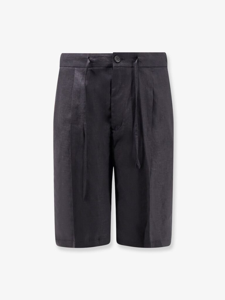 Torre Lapillo linen and viscose shorts