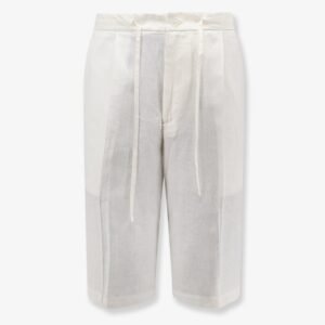 Torre Lapillo linen and viscose shorts