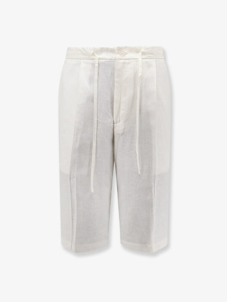 Torre Lapillo linen and viscose shorts