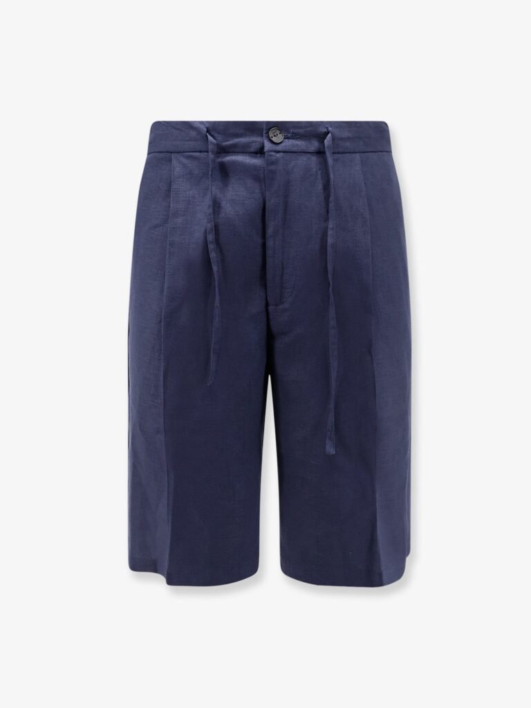 Torre Lapillo linen and viscose shorts