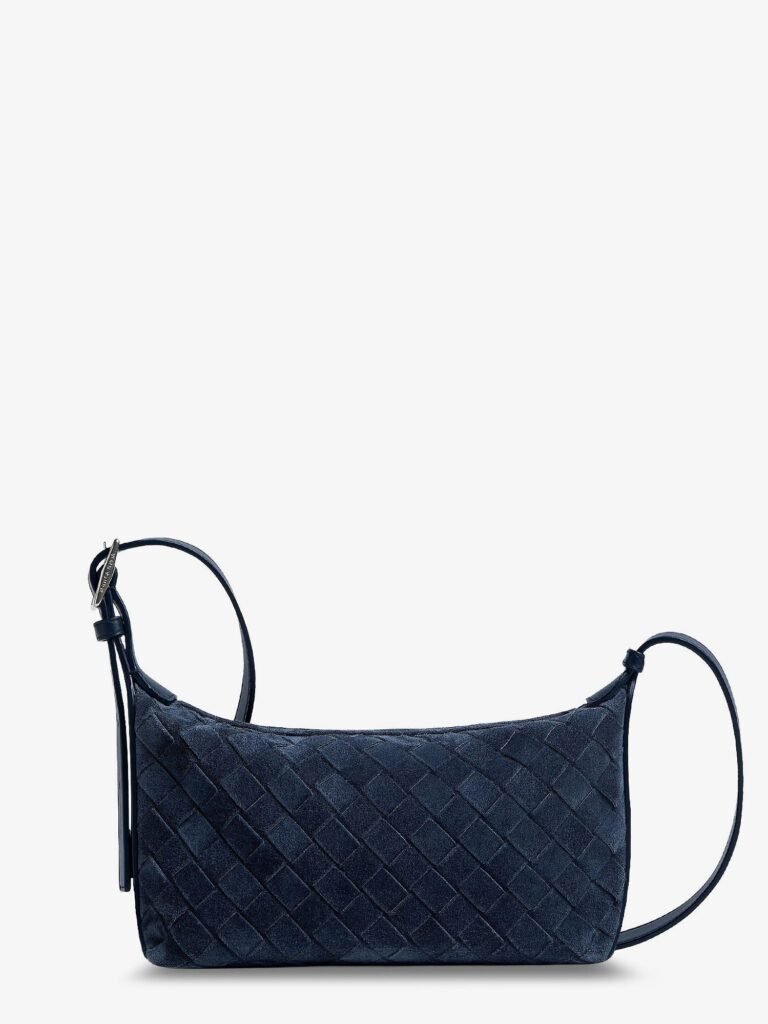 Traveler suede shoulder bag