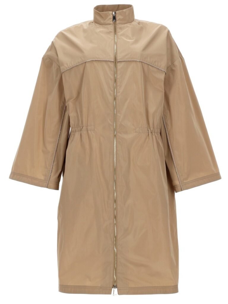 TRENCH CON ZIP
