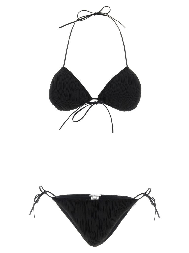 'Triangle Plisse' bikini