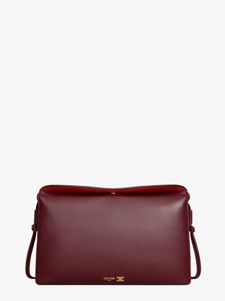 Trio leather crossbody bag