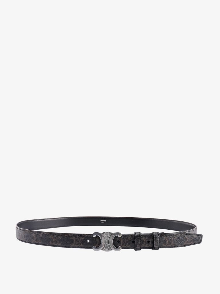 Triomphe coated canvas belt