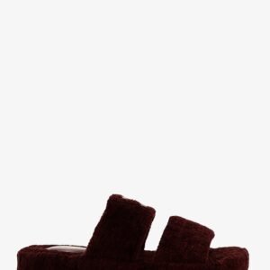 Triomphe Fur shearling Slides