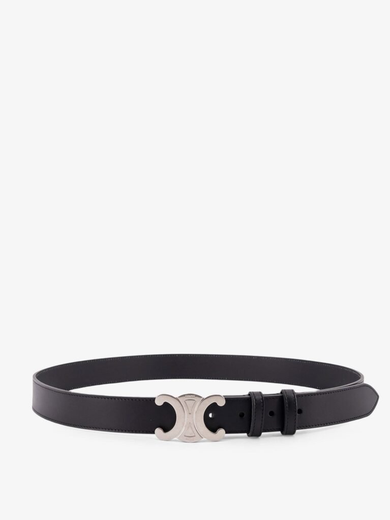 Triomphe leather belt