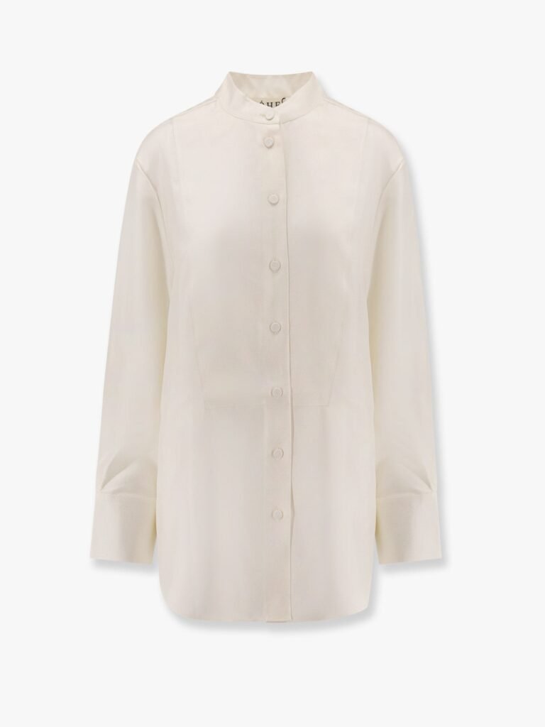 Tuxedo silk shirt