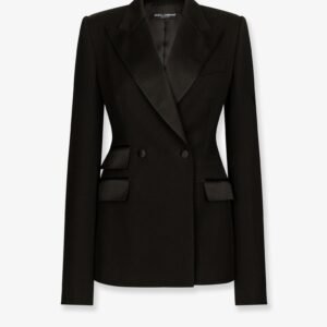 Tuxedo virgin wool and silk blazer