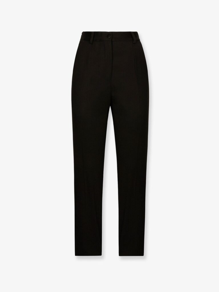 Tuxedo virgin wool and silk trousers