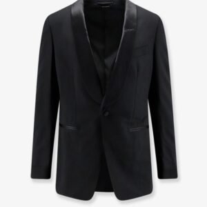 Tuxedo wool blazer