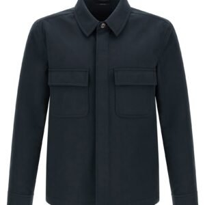 Twill overshirt