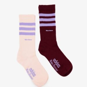 Two-pack cotton blend socks