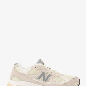 U2010 mesh and suede sneakers with side logo
