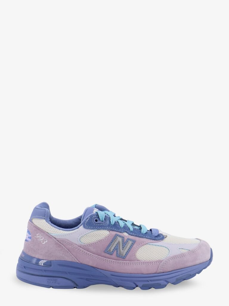 U9935 mesh and suede sneakers