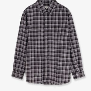 Unisex check flannel shirt