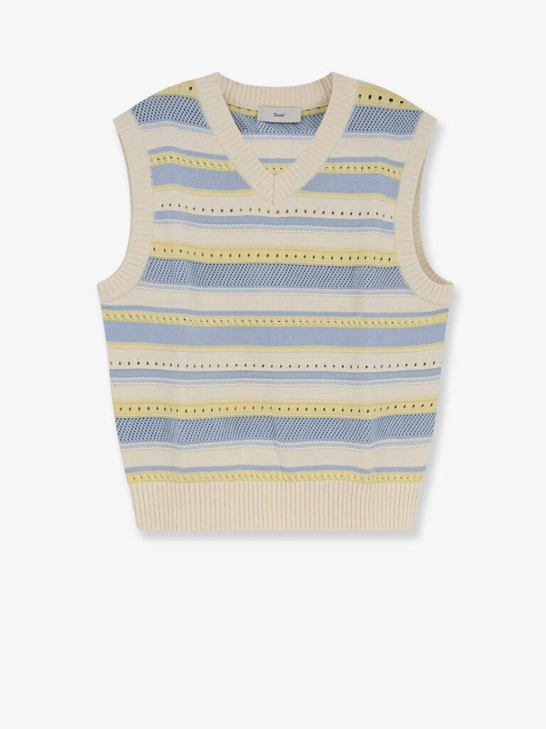 Unisex sleeveless cotton sweater